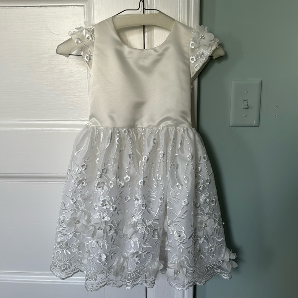 Soft Flower Girl Dress